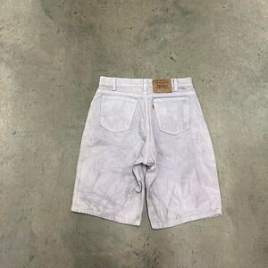 Vintage 90s USA made orange tab Levi's 550 jorts‎